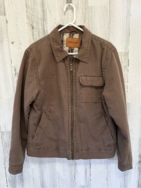 Cherokee Men’s Size Medium Full Zip Canvas Work/Casual Jacket Vintage 90’s